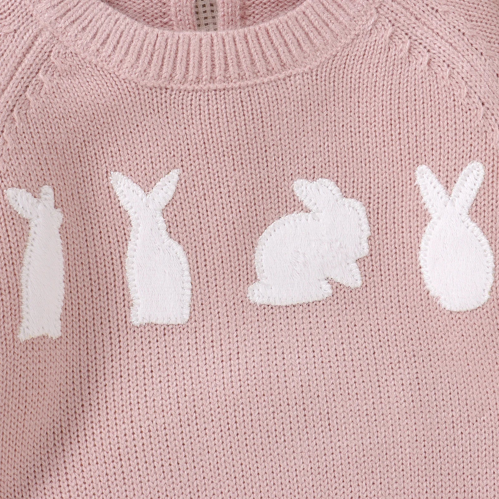 Knitted Baby Bunny Sweater – Warm Long Sleeve Pullover (6-36M) - Image 8