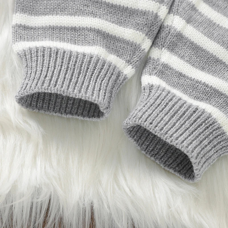 Knitted Baby Sweater & Pants Set with Sheep Design – Cozy 2-Piece Outfit (9-36M) - Image 7
