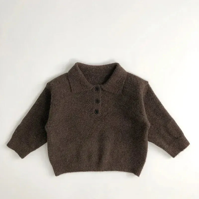 Classic Soft Knit Pullover (12M - 3Y) - Image 2