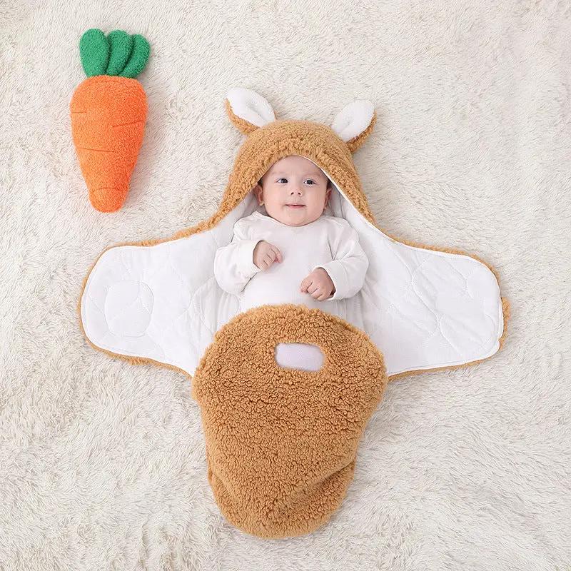 Lamb Velvet Split-Leg Sleep Sack (0-9M) - Image 3