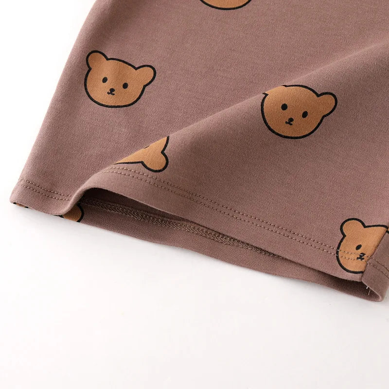 Bear Print Cotton Pajama Set (2-Piece, 0M-24M) - Image 10
