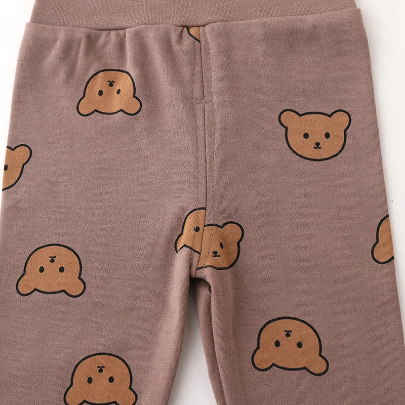 Bear Print Cotton Pajama Set (2-Piece, 0M-24M) - Image 8