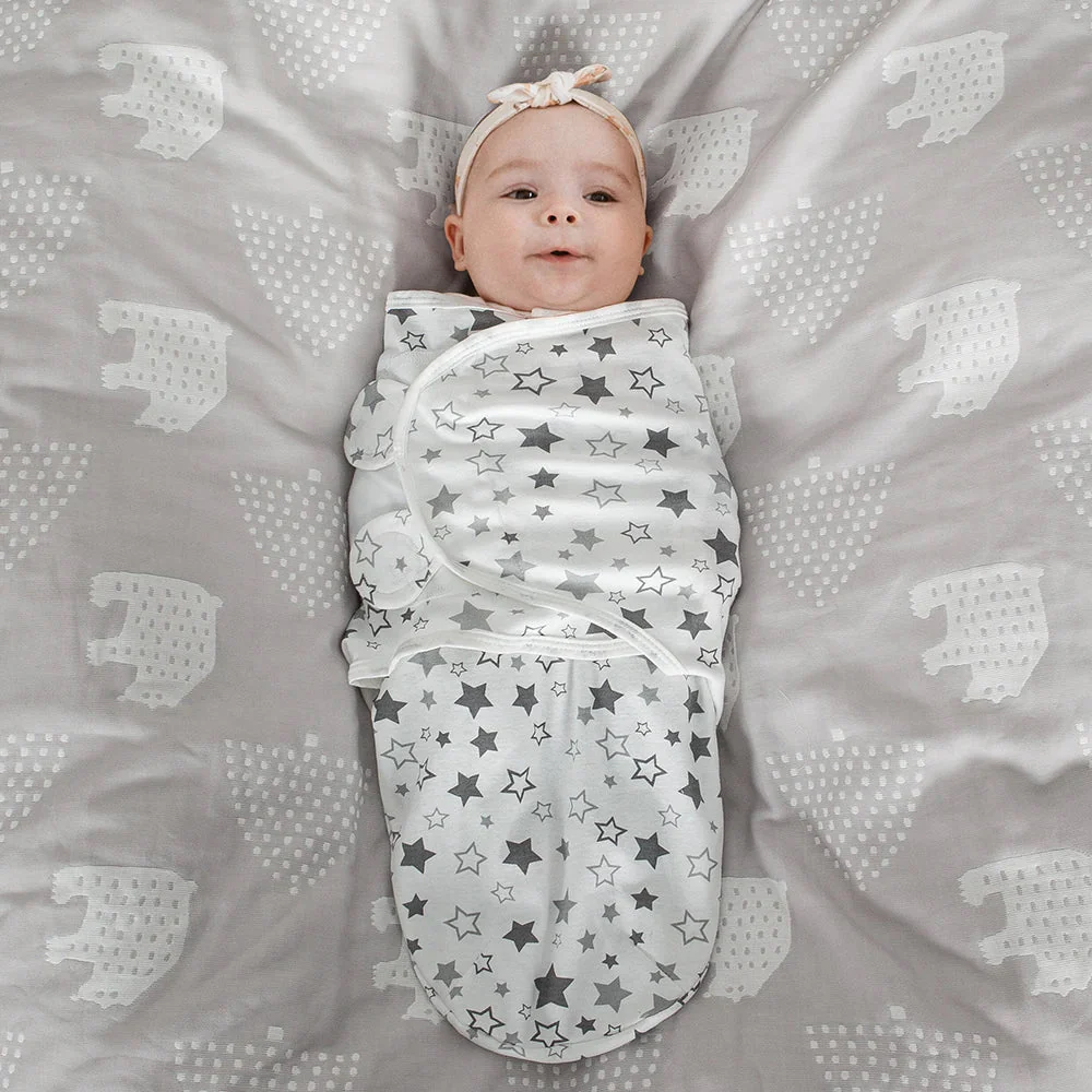 Newborn Swaddle & Hat Set (0-6M) - Image 5
