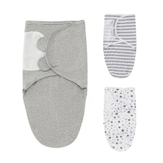 Newborn Swaddle & Hat Set (0-6M) - Image 6