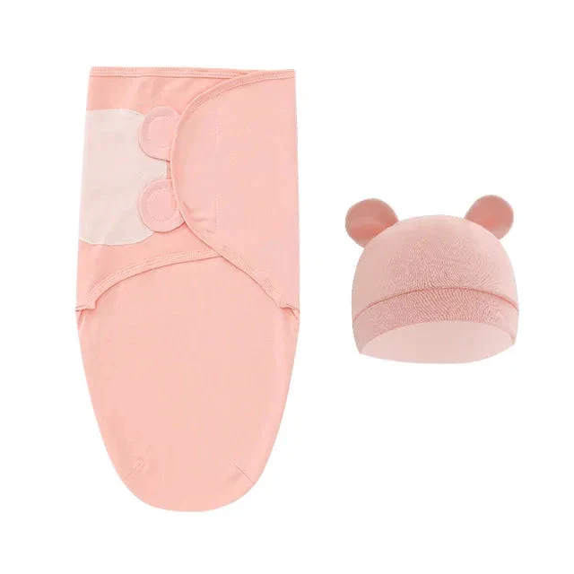 Newborn Swaddle & Hat Set (0-6M) - Image 7