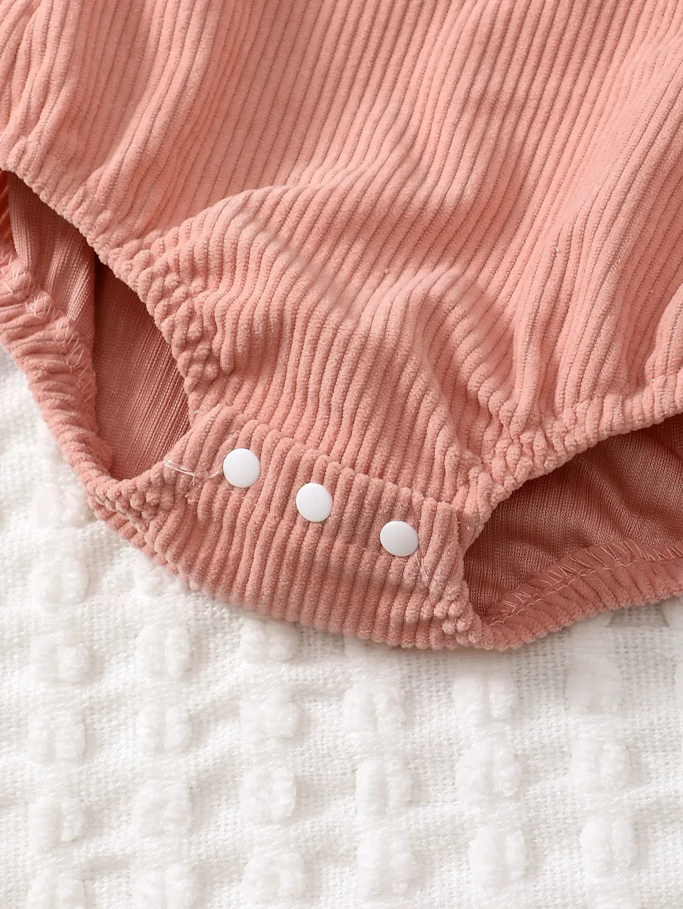 Rainbow Embroidered Baby Romper – Sleeveless Ruffled Straps + Matching Headband (0-12M) - Image 15