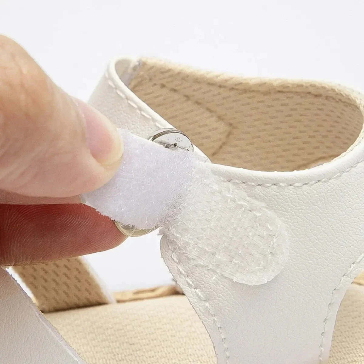 Retro Leather Summer Sandals for Babies – First Steps with Soft Soles (0-18M) - Image 11