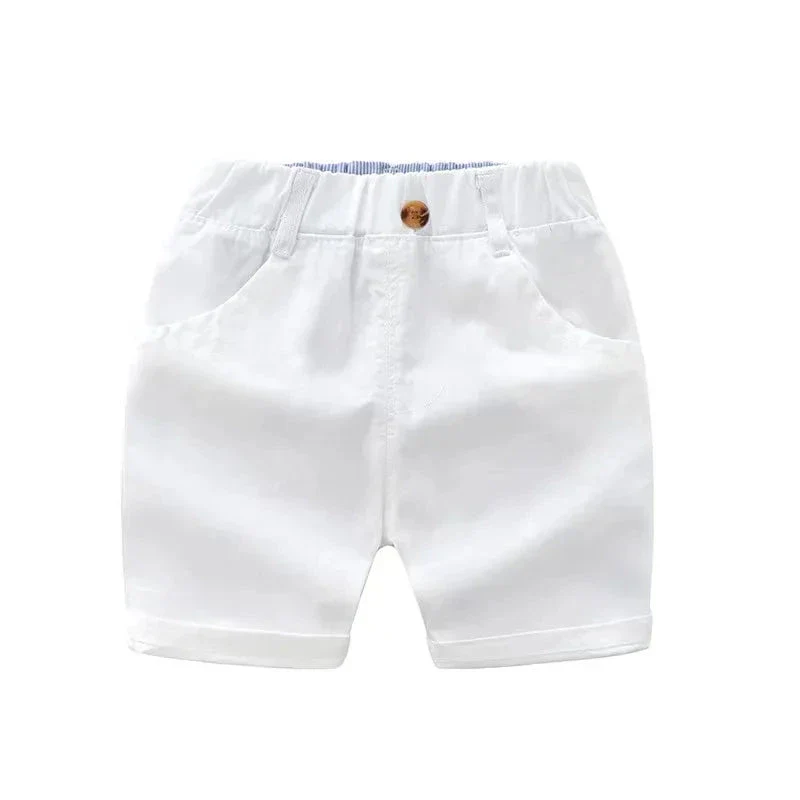 Soft Cotton Baby & Toddler Shorts with Elastic Waist (12–36 Months) - Image 3