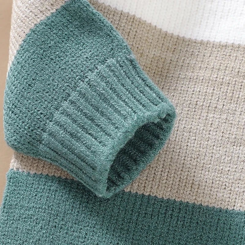 Modern Color-Block Pullover (6M - 3Y) - Image 4