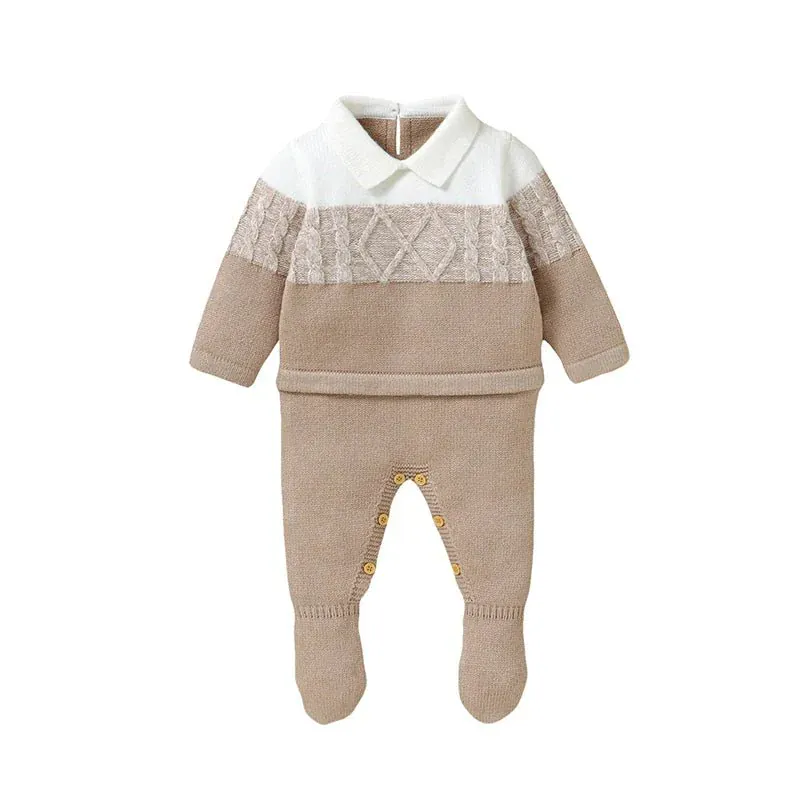 Timeless Striped Knit Romper (0-12M) - Image 8