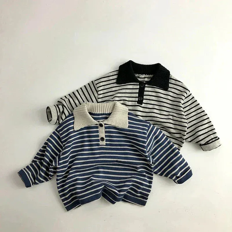 Little Gentleman Polo Sweater (12M - 3Y) - Image 10