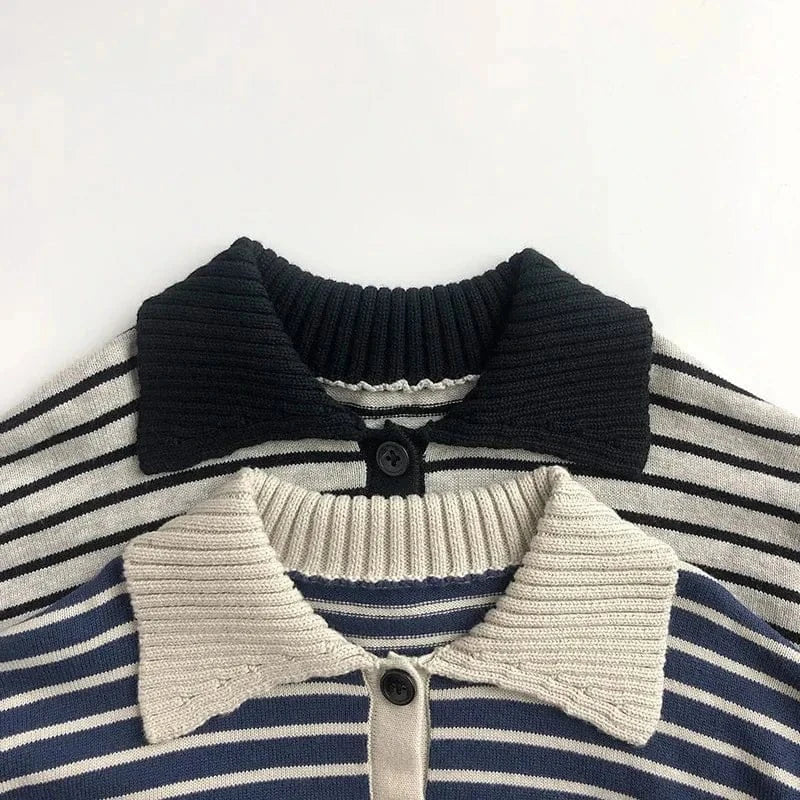 Little Gentleman Polo Sweater (12M - 3Y) - Image 3