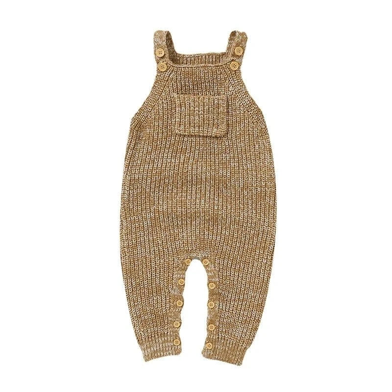 The Autumn Knit Sleeveless Romper (0–24M)