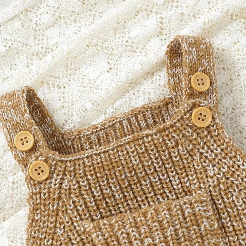 The Autumn Knit Sleeveless Romper (0–24M) - Image 4