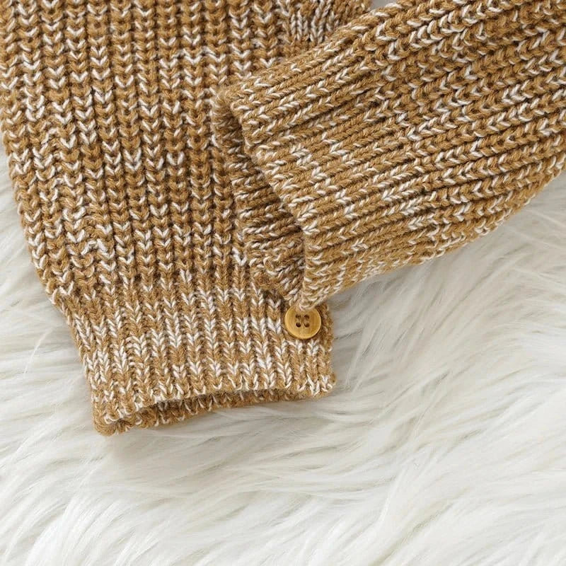 The Autumn Knit Sleeveless Romper (0–24M) - Image 6