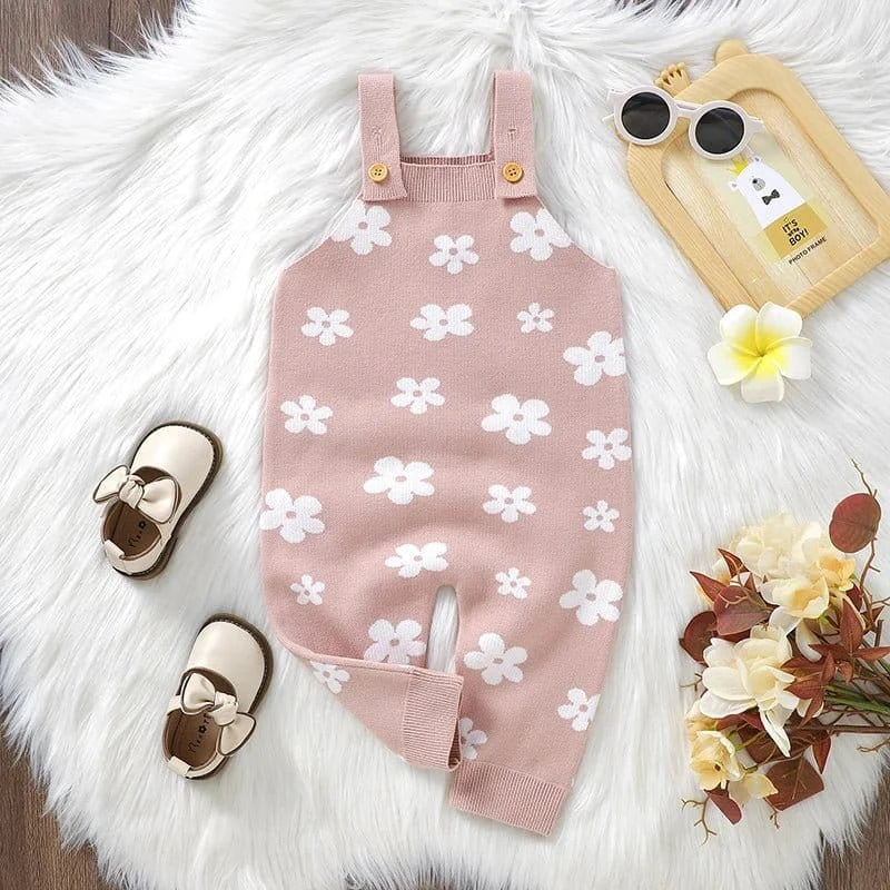 The Blossom Knit Romper (0–24M) - Image 3