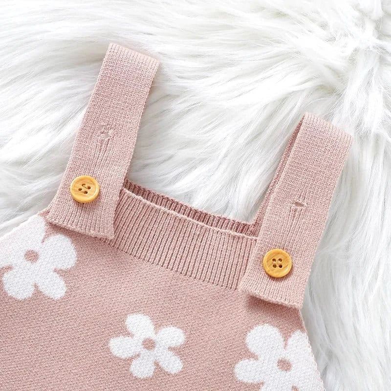 The Blossom Knit Romper (0–24M) - Image 4