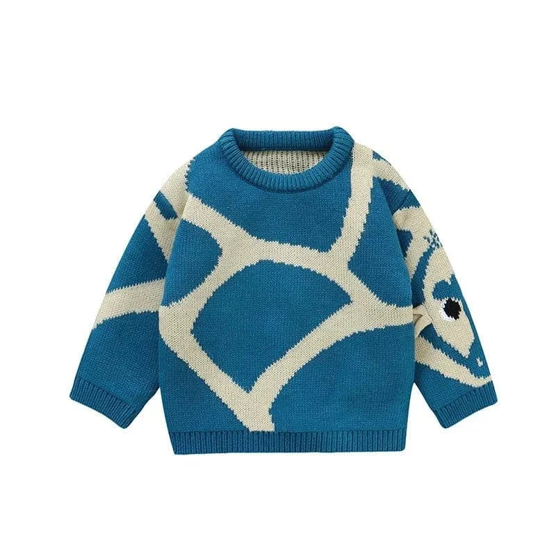 The Cozy Giraffe Knit Sweater (6M–3Y) - Image 7