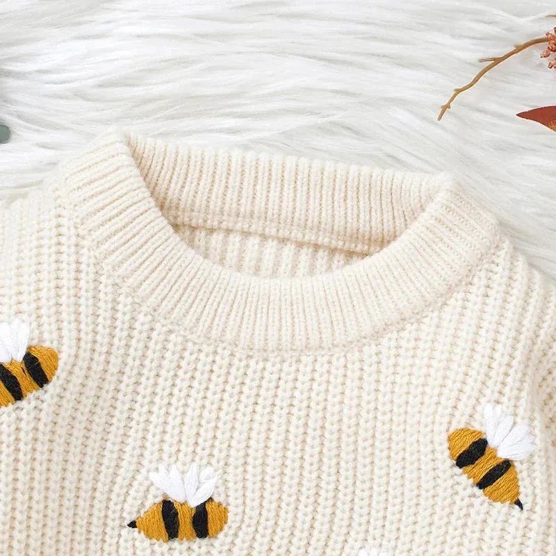 The Honeybee Knit Sweater (9–36 Months) - Image 3