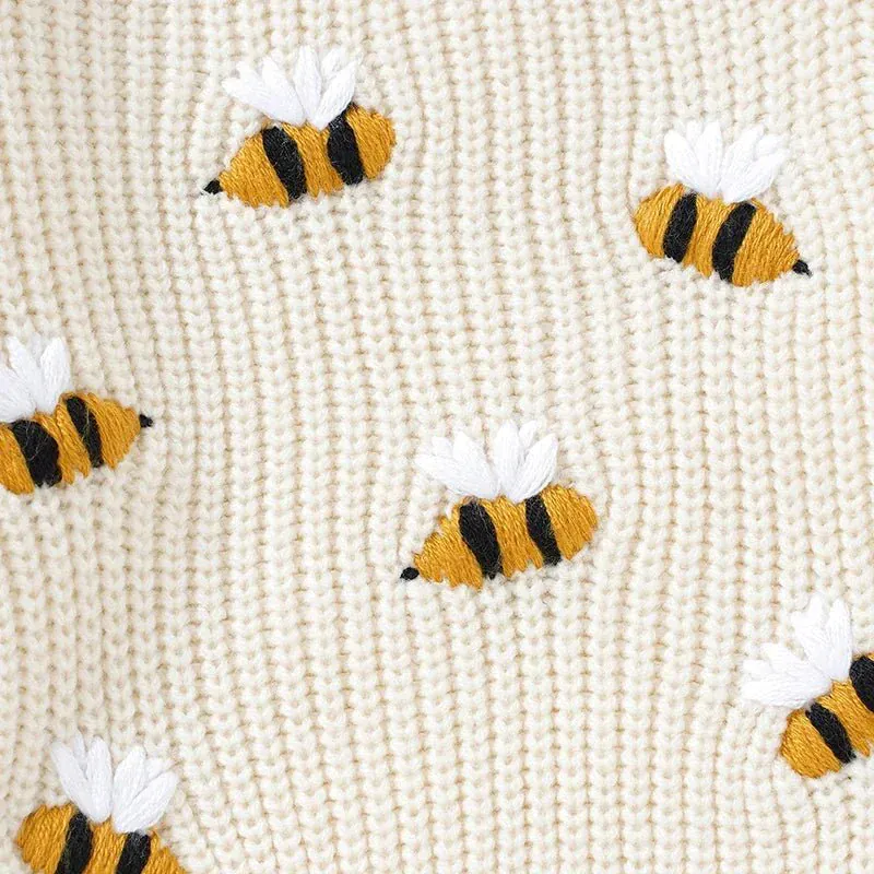 The Honeybee Knit Sweater (9–36 Months) - Image 4