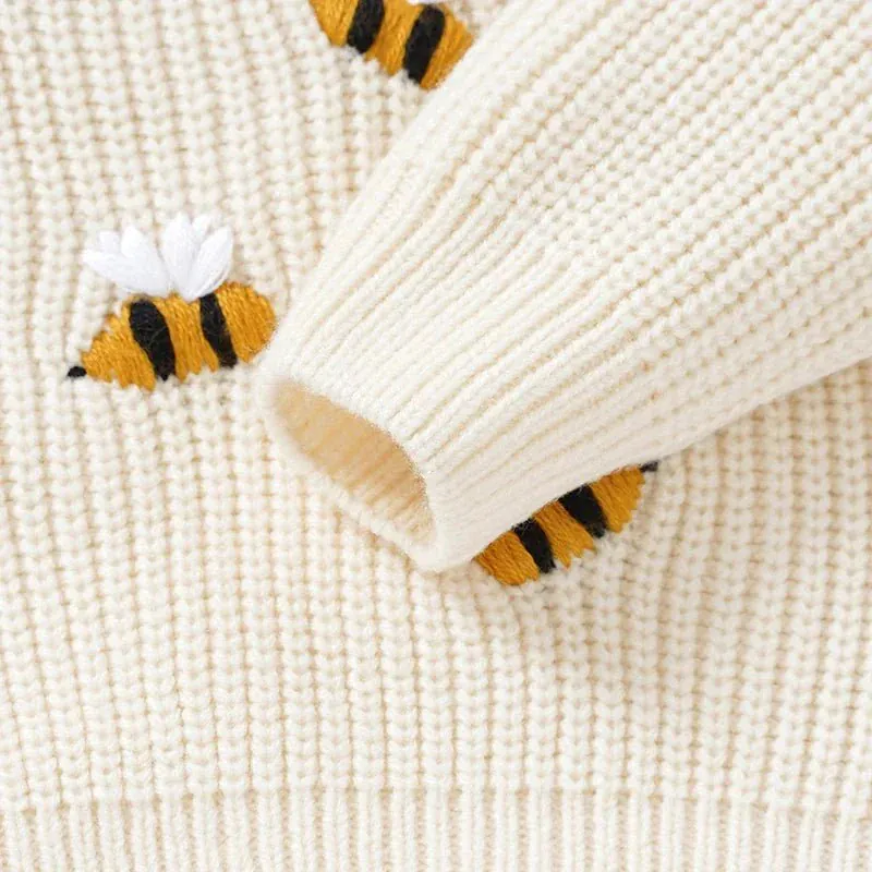 The Honeybee Knit Sweater (9–36 Months) - Image 5