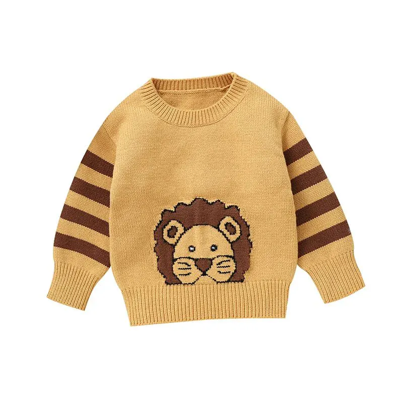 The Little Lion Knit Sweater (6M–3Y)