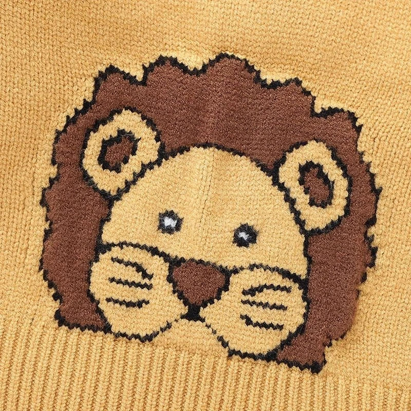 The Little Lion Knit Sweater (6M–3Y) - Image 4