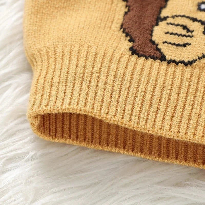 The Little Lion Knit Sweater (6M–3Y) - Image 6
