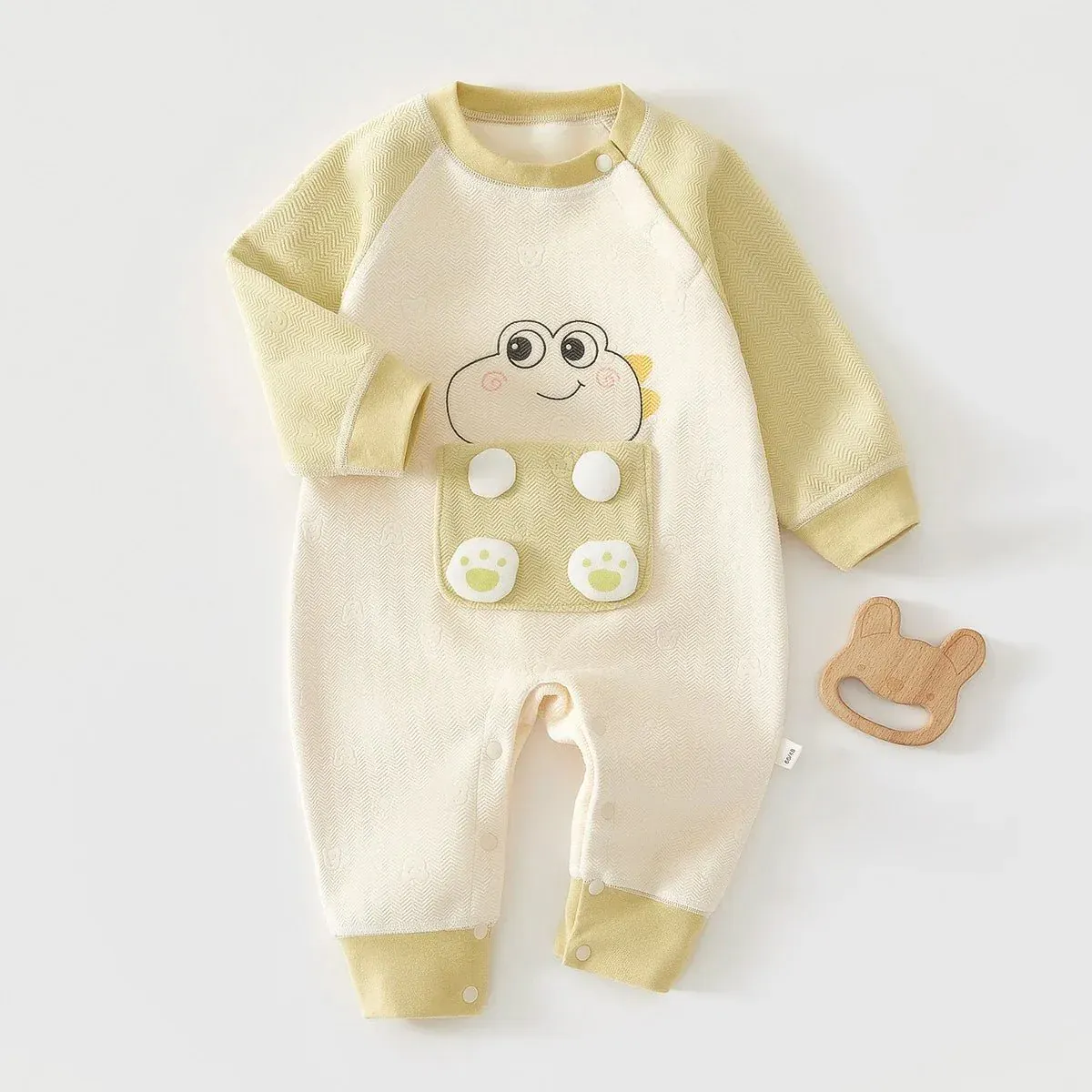 Snuggle Bear Knit Jumpsuit (3-18M) - Image 9