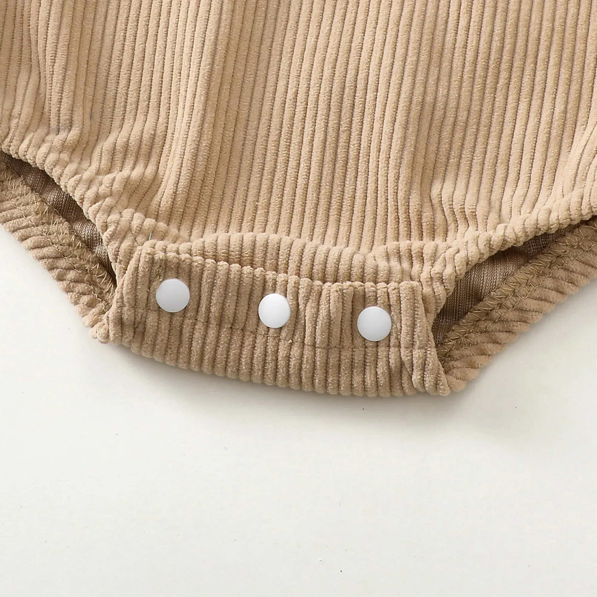 Velvet Duck Embroidered Baby Romper – Soft Cotton Triangle Onesie (0-18M) - Image 6