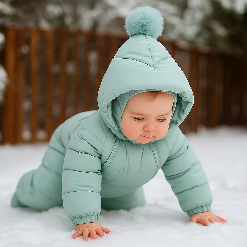 Thick Hooded Outdoor Jumpsuit (9-36M) - Image 4