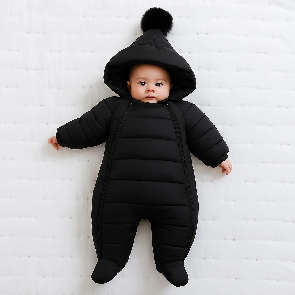 Thick Hooded Outdoor Jumpsuit (9-36M) - Image 6