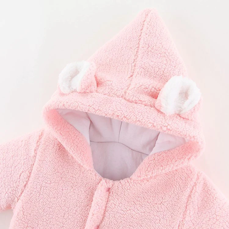 Fleece Hooded Newborn Suit (0-12M) - Image 12