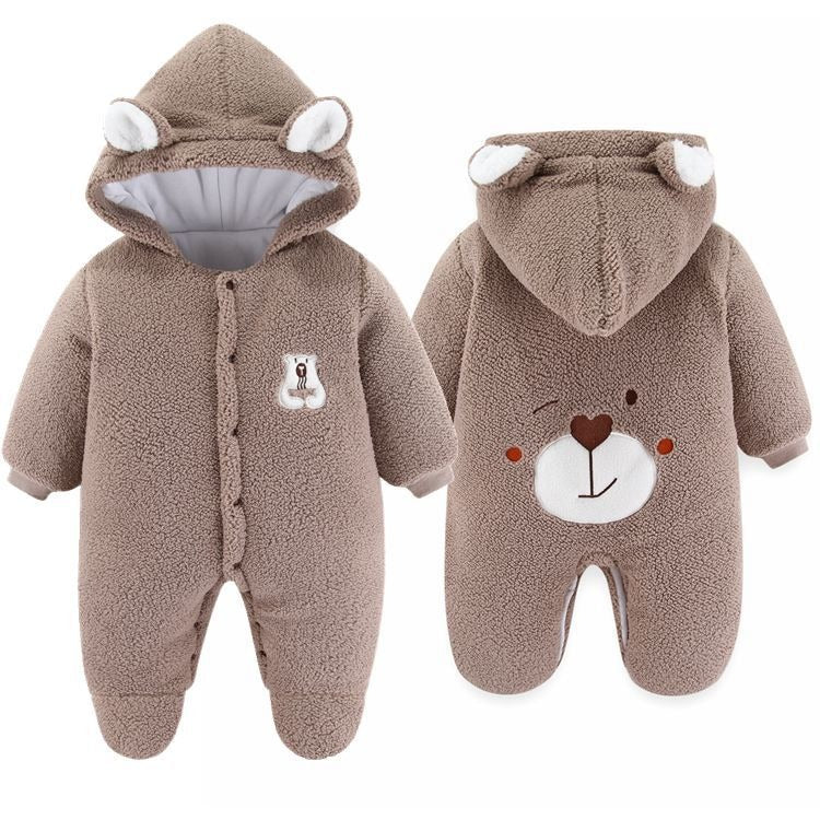 Fleece Hooded Newborn Suit (0-12M) - Image 16