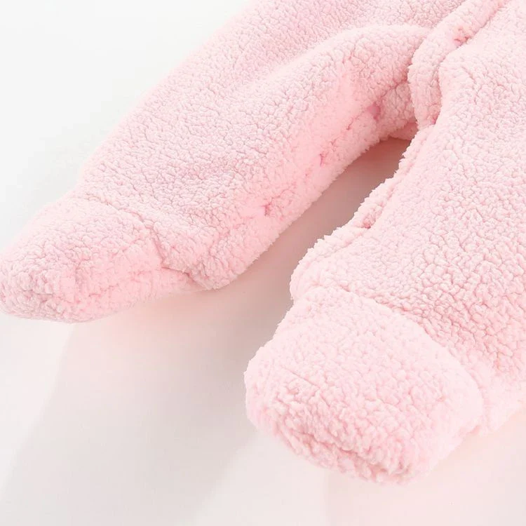 Fleece Hooded Newborn Suit (0-12M) - Image 5