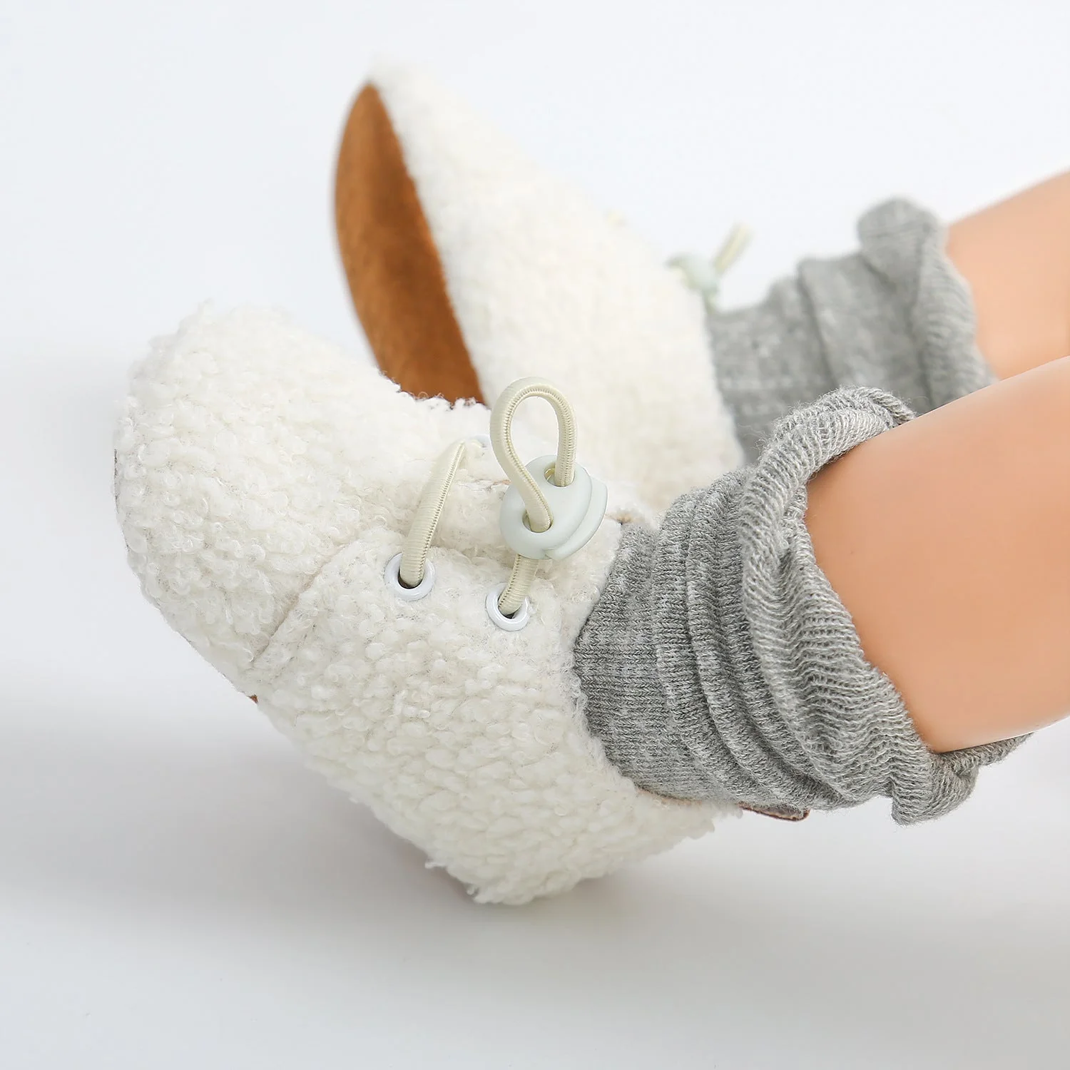 Cozy Warm Cotton Booties (0-24M) - Image 6